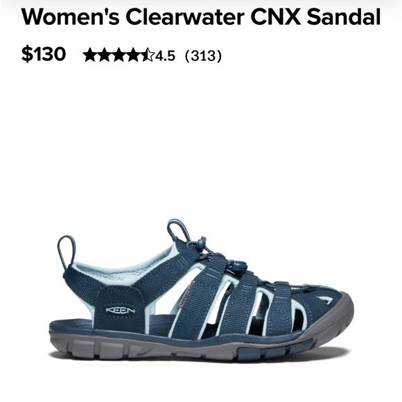 Keen Dark Blue Outdoor Sandals - Picture 6 of 6